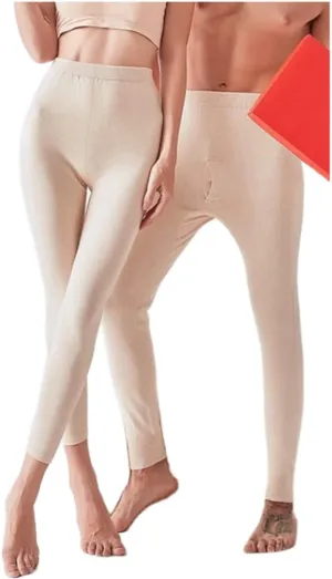 97% Cashmere Men Women Thermal Underwear Winter Leggings Mens Base Layer Womens Tights Long Johns Wool Heavy Weight