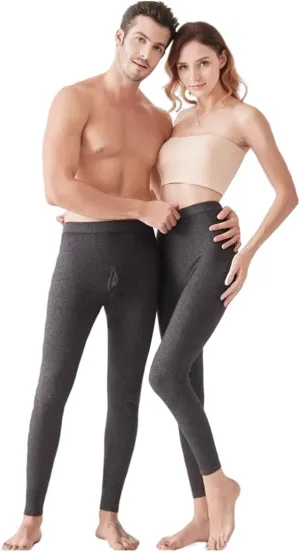 97% Cashmere Men Women Thermal Underwear Winter Leggings Mens Base Layer Womens Tights Long Johns Wool Heavy Weight