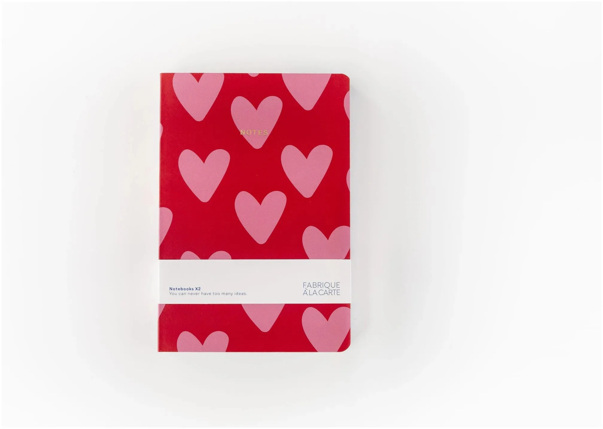 A JOURNAL - FABRIQUE A LA CARTE NOTEBOOKS- SET 2