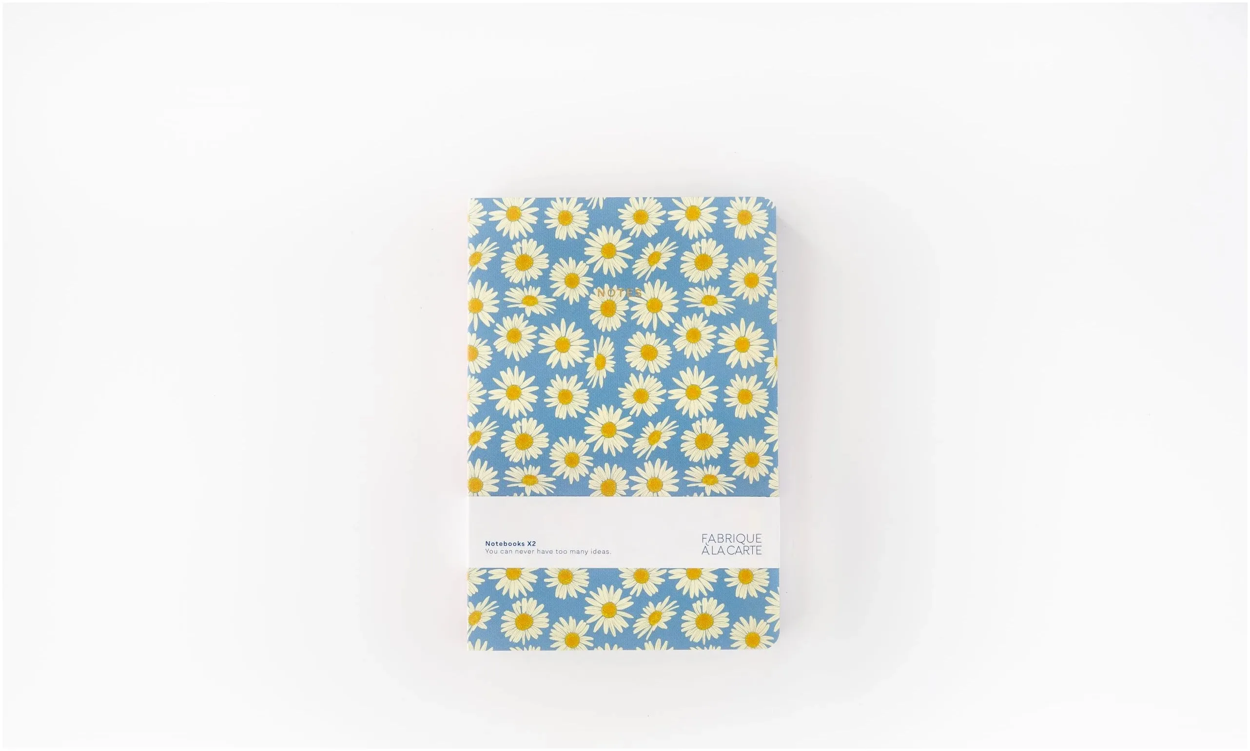 A JOURNAL - FABRIQUE A LA CARTE NOTEBOOKS- SET 2