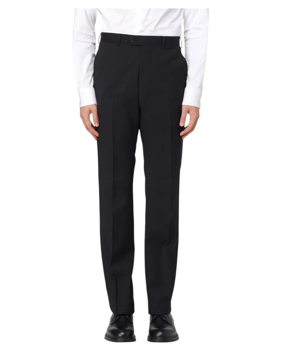 Abito Emporio Armani in Lana Vergine Nero Carbone