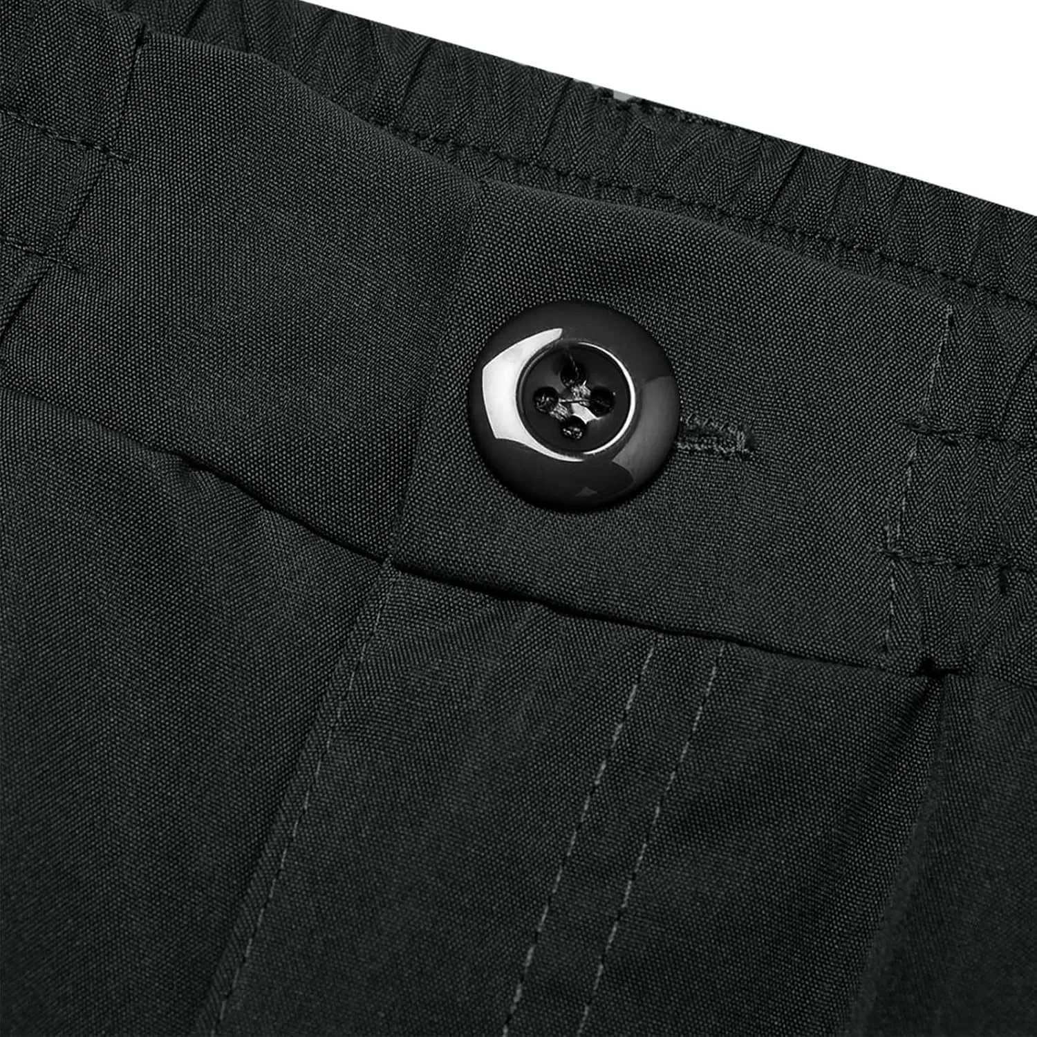 ADHOWBEW Tactical Pants Men Elastic Waist Pockets Relaxed Fit Work Construction Big and Tall Joggers
