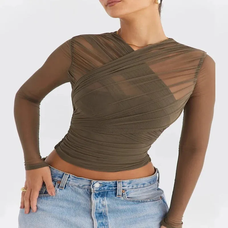 Blusa Manga Longa Miami