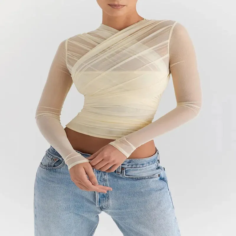Blusa Manga Longa Miami