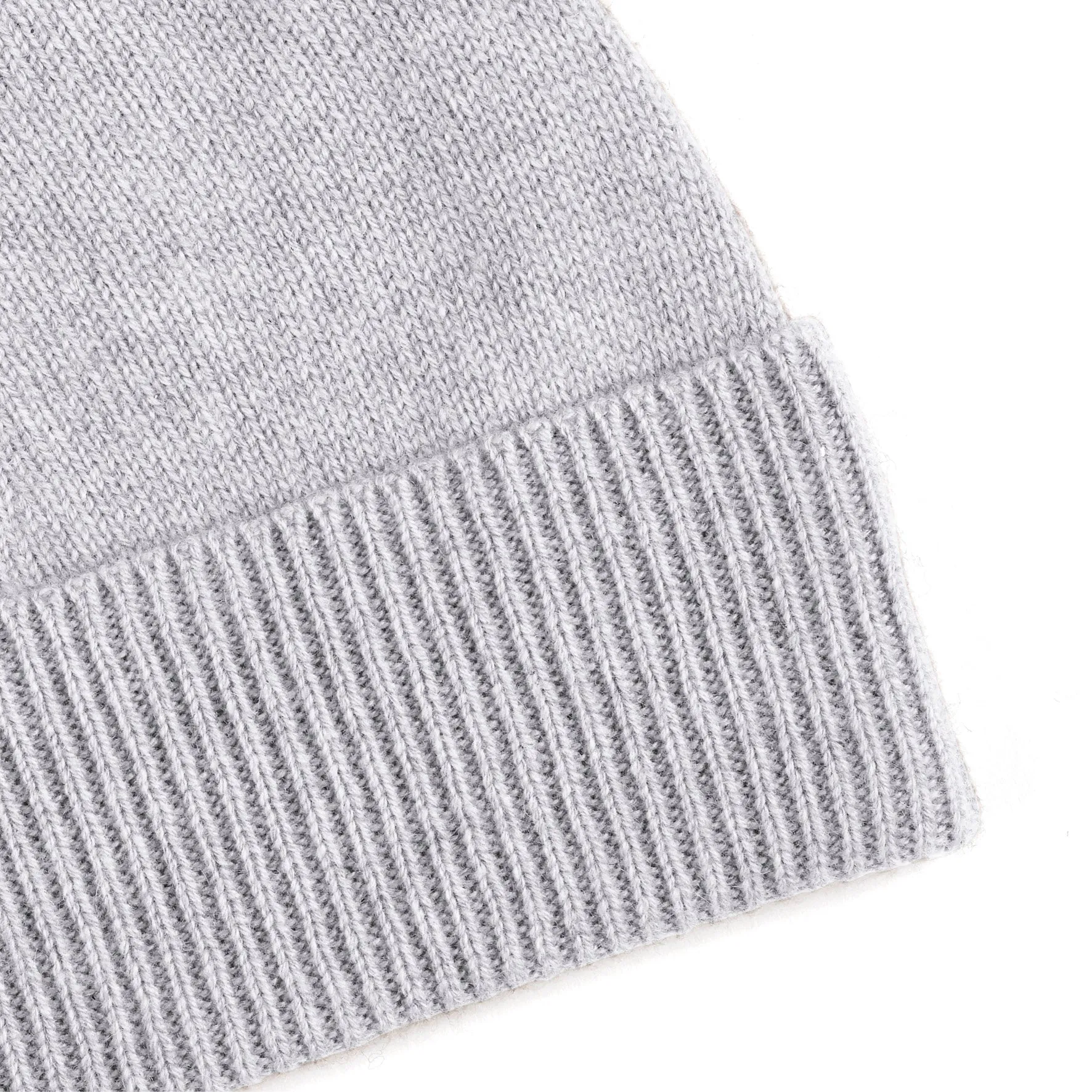 Bonnet cachemire - Gris clair