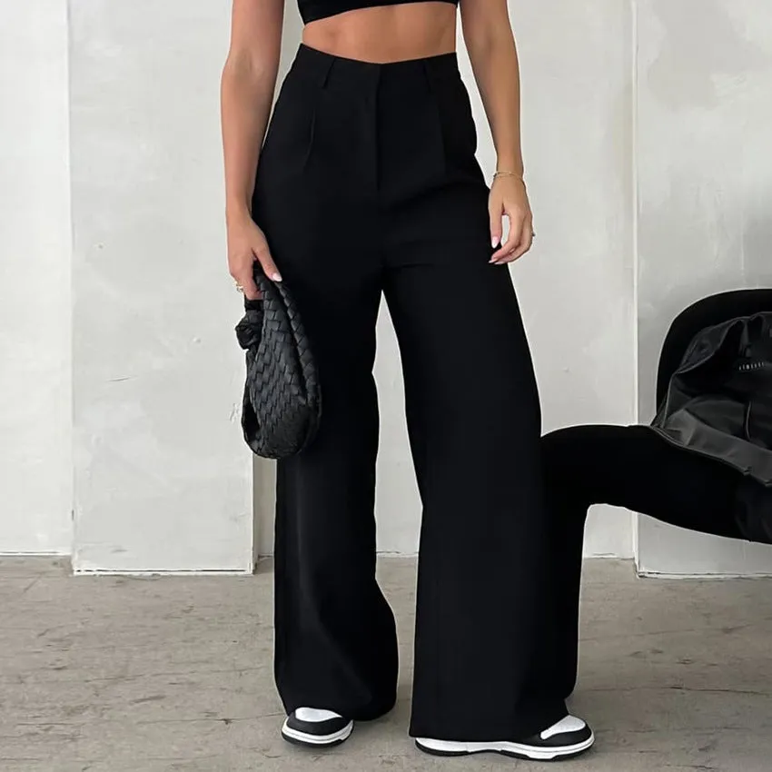 Calça Alfaiataria Flare Oversize