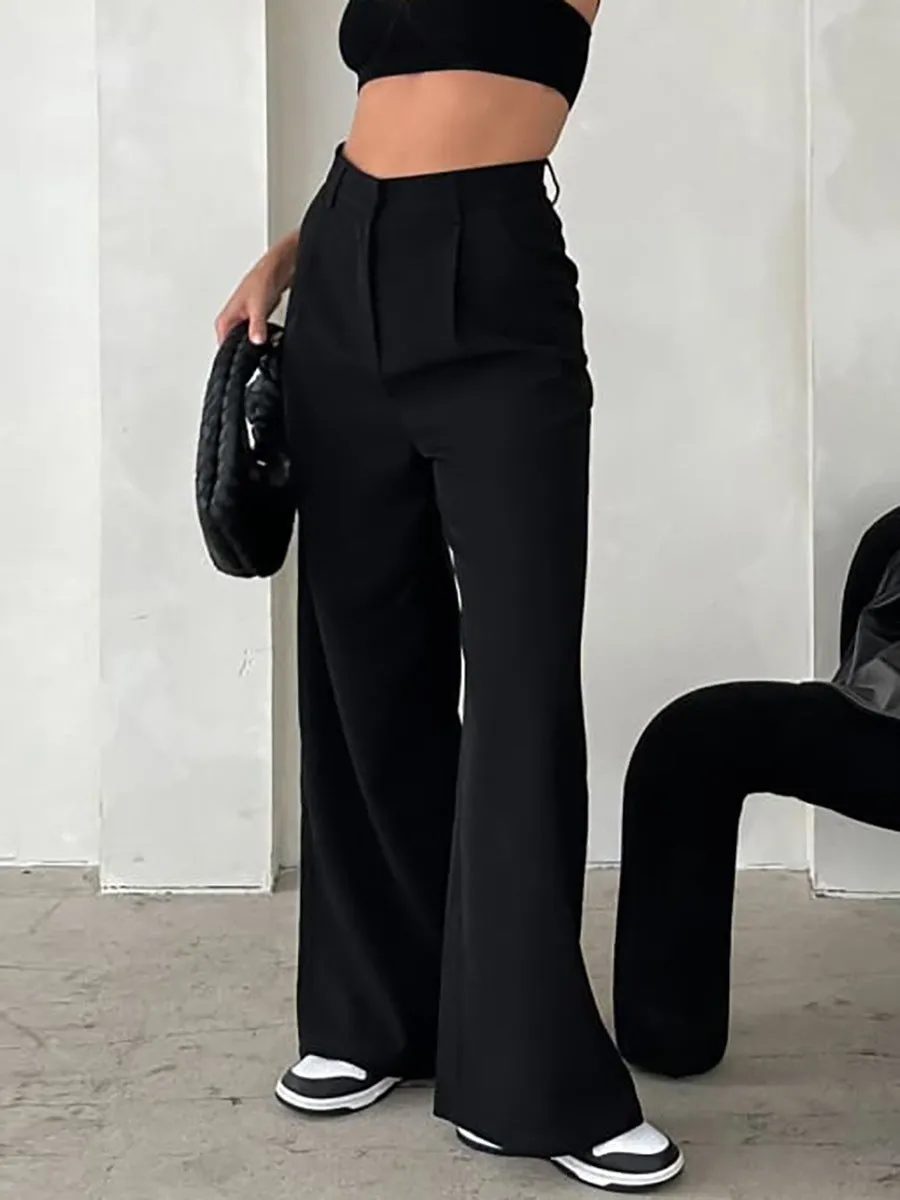 Calça Alfaiataria Flare Oversize