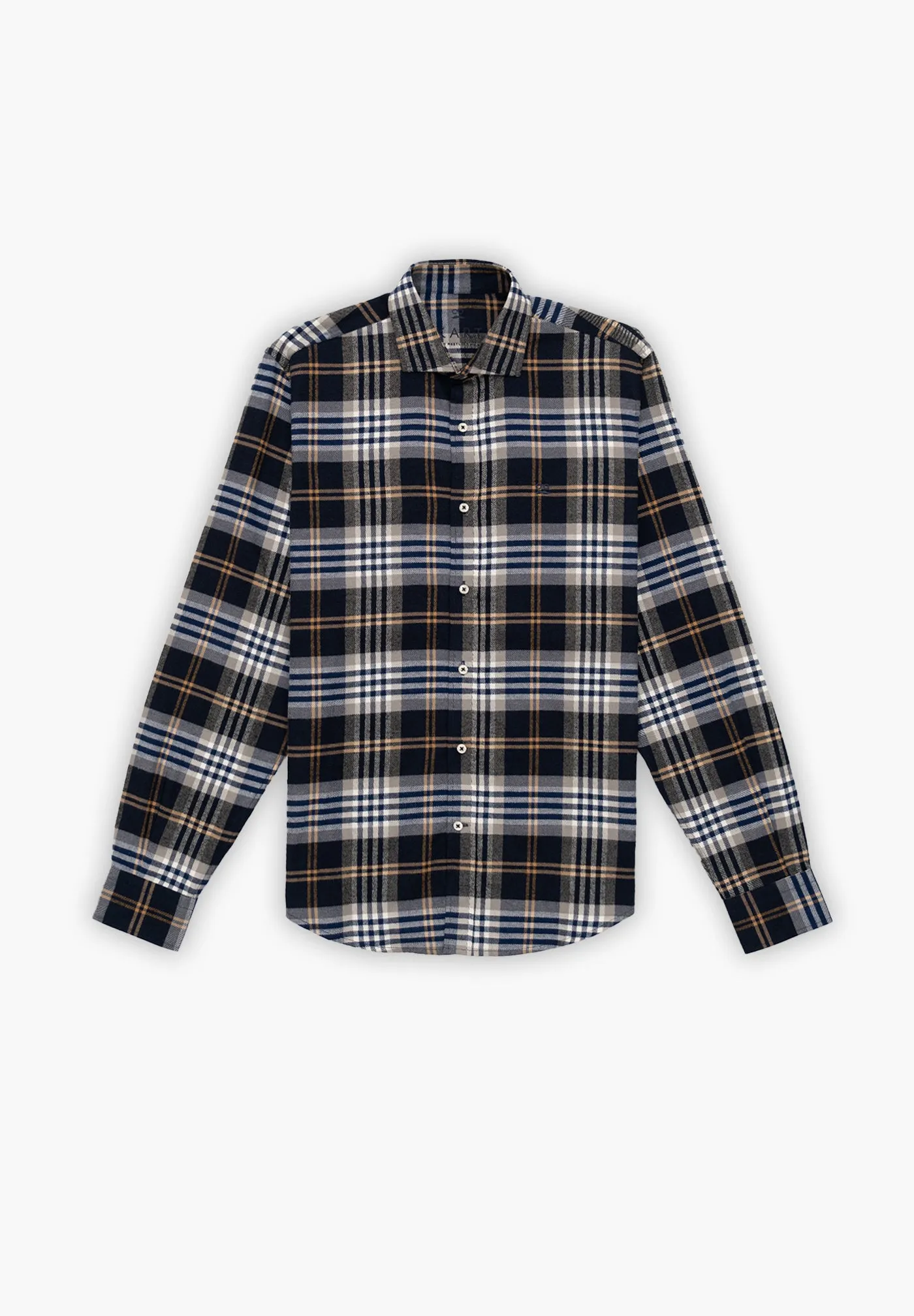 Camisa Cuadros Jazz Marino
