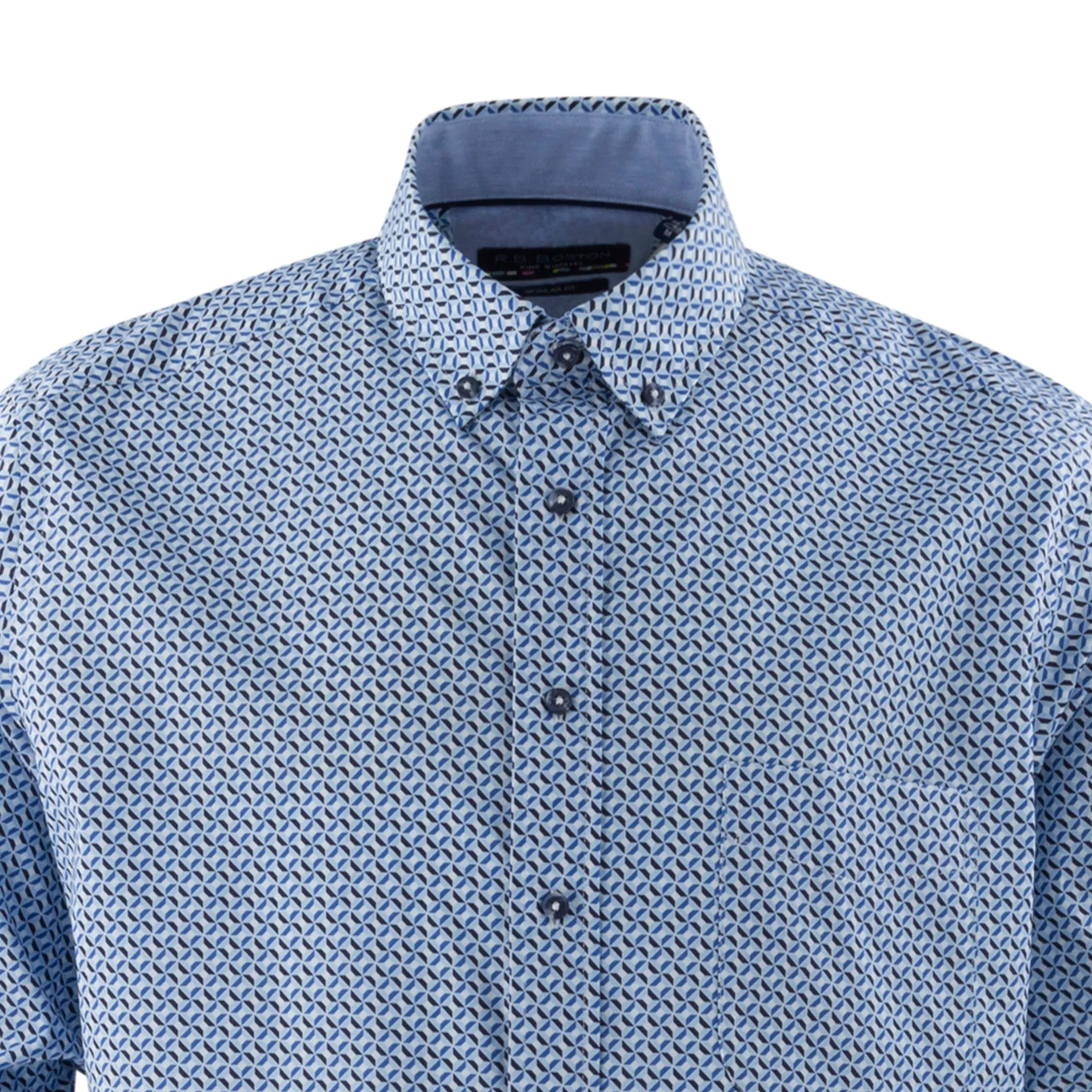 Camisa estampada regular fit 417674