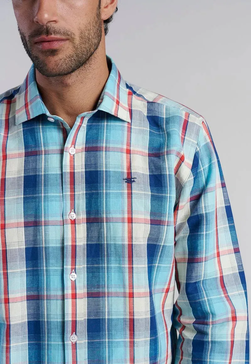 Camisa Hombre Check Fontana F River