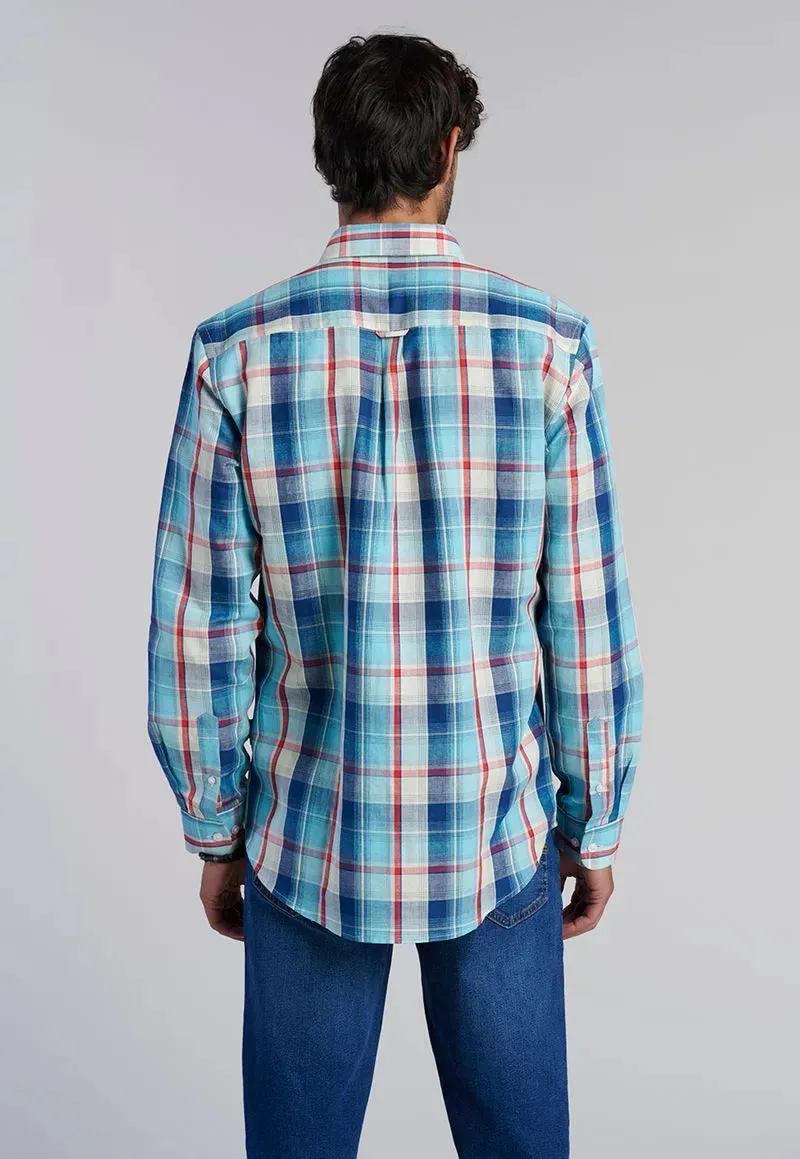 Camisa Hombre Check Fontana F River