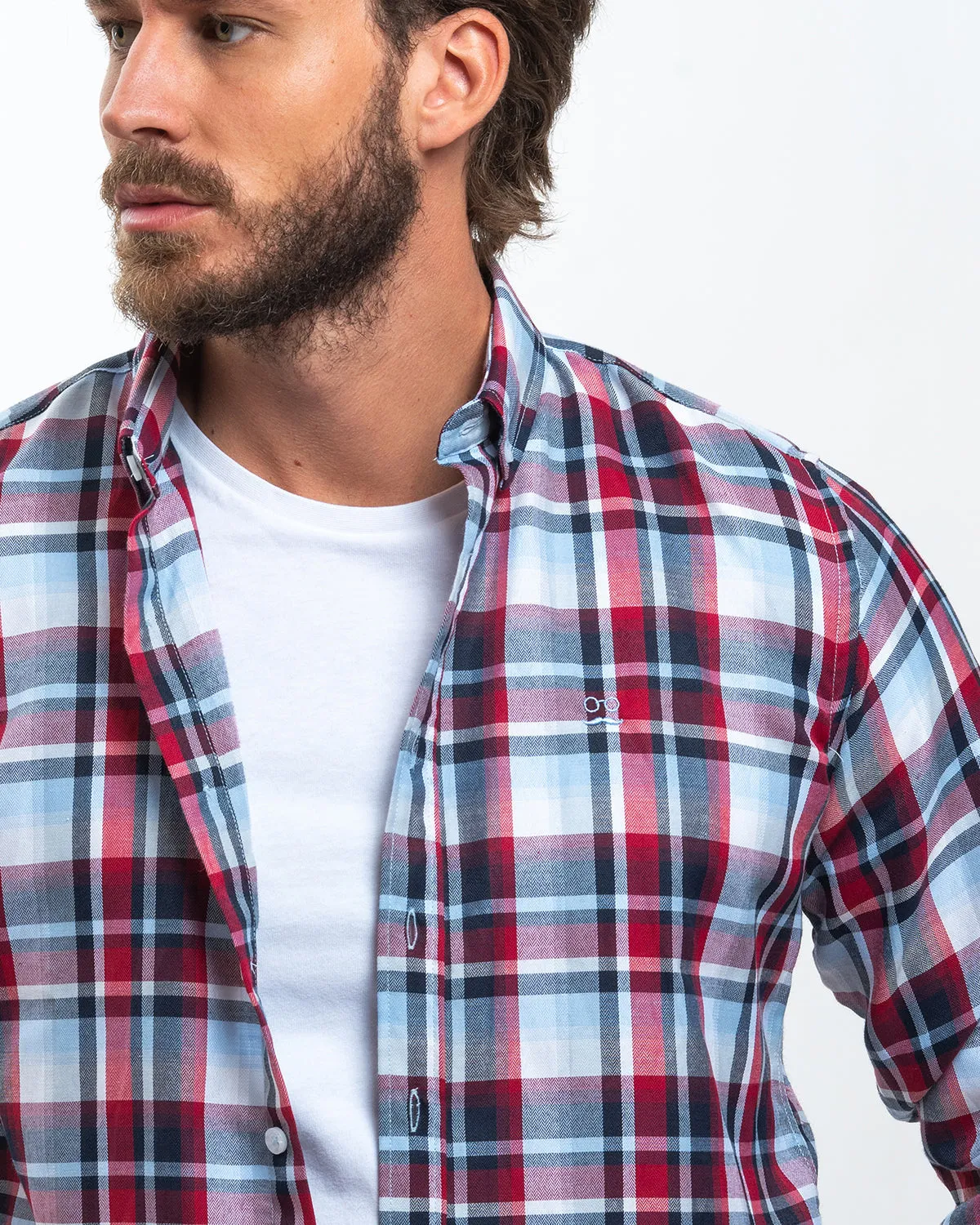 Camisa Woods Rojo