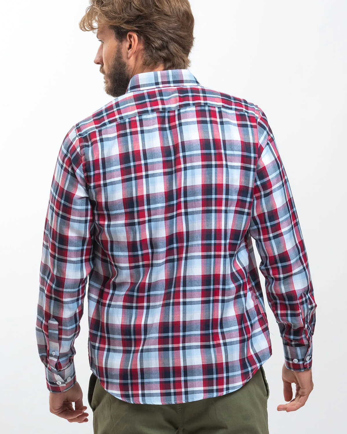 Camisa Woods Rojo
