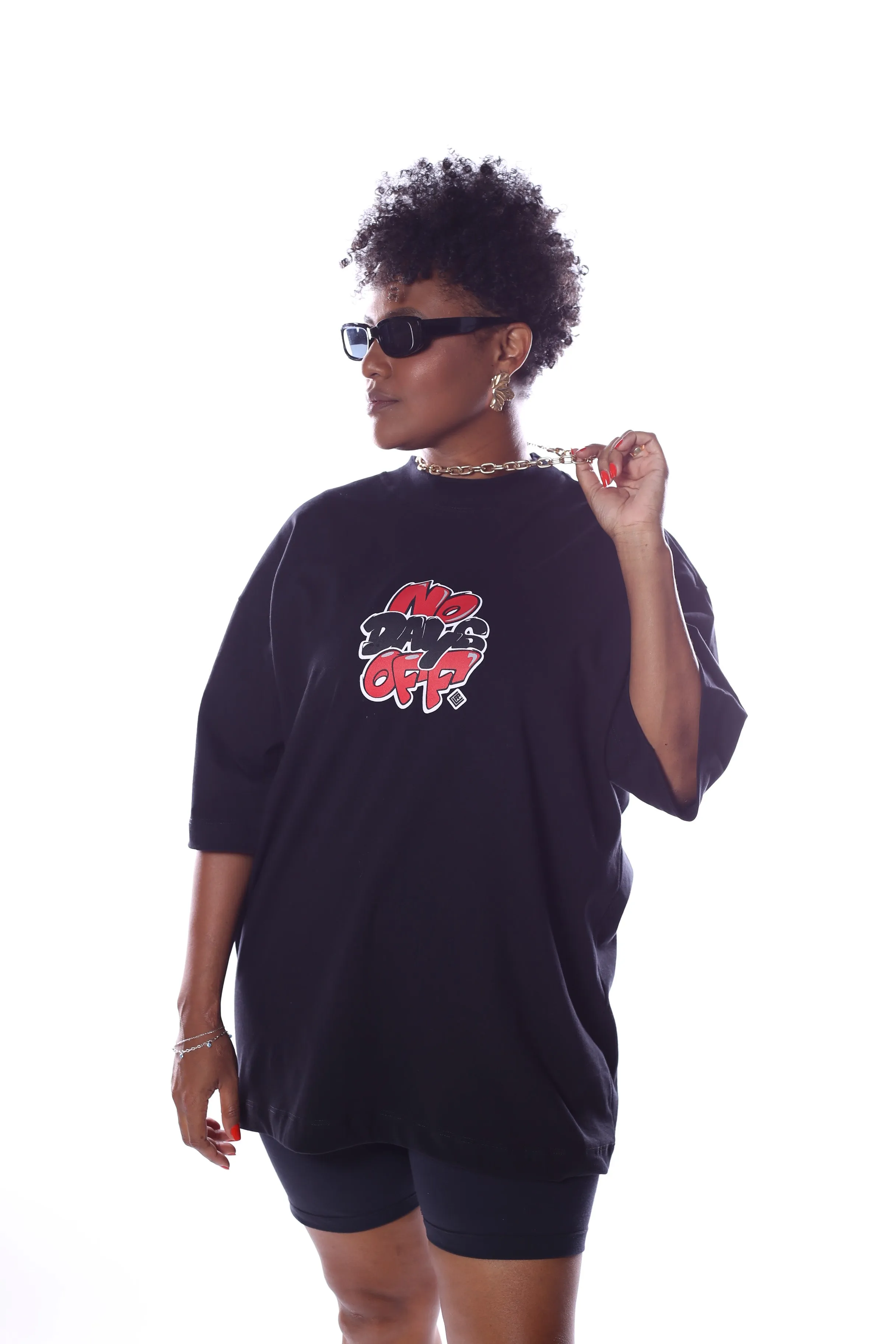 Camiseta Oversized  No Day Off