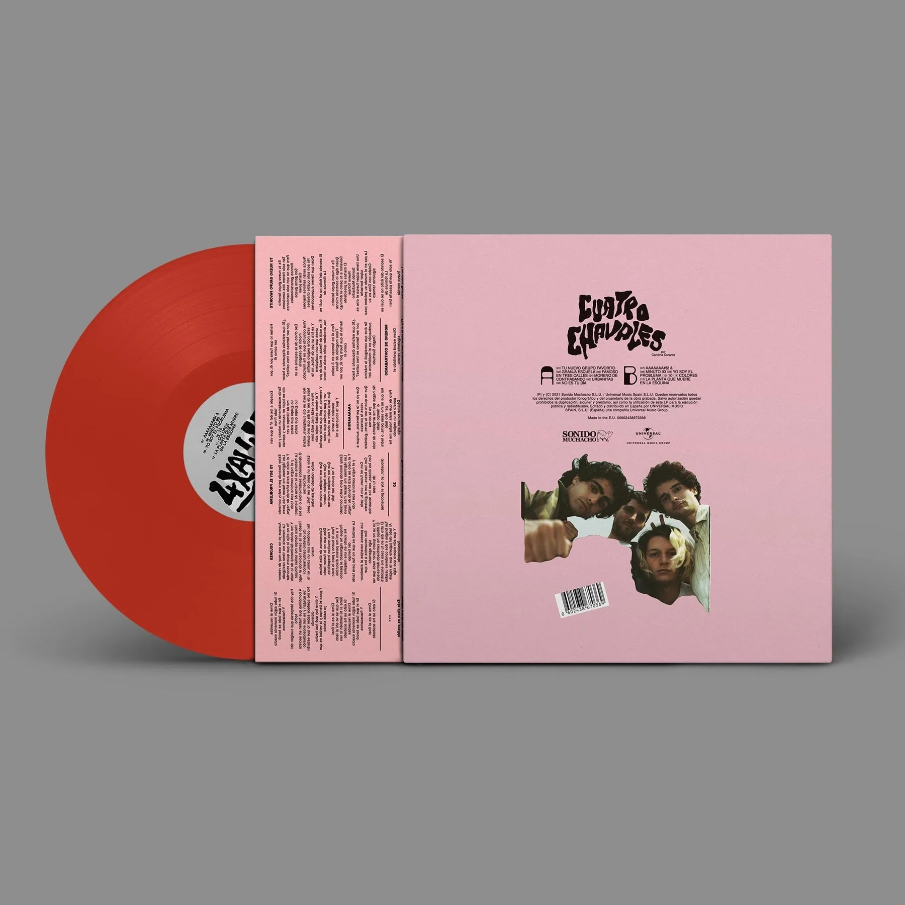 Carolina Durante - Cuatro Chavales (Vinilo Rojo)