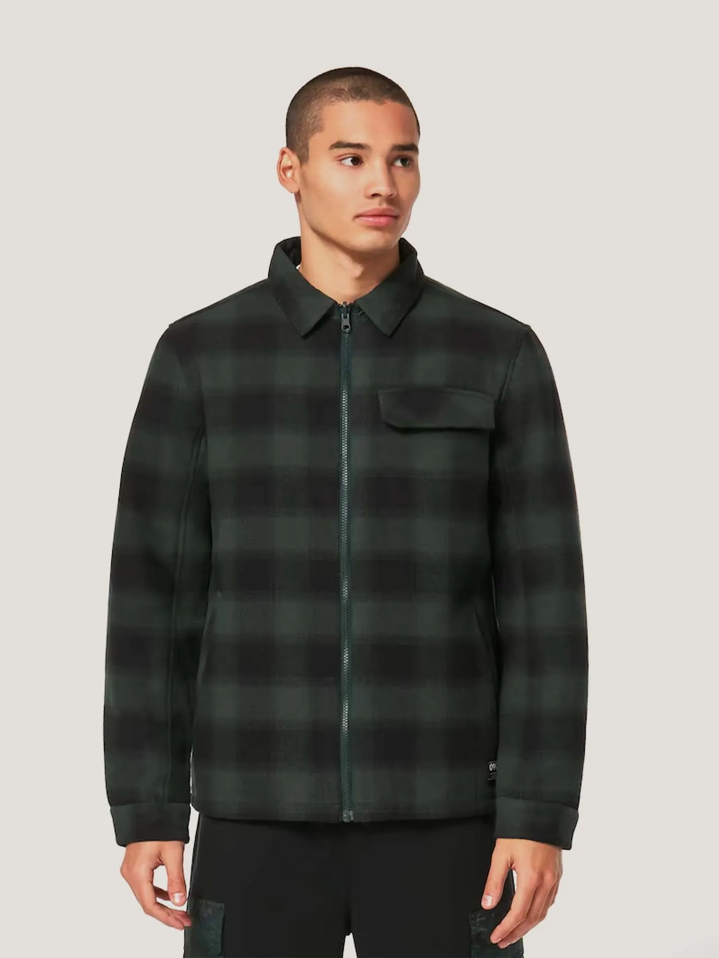CASACA OAKLEY HOMBRE ALPINE PLAID REVERSIBLE JKT