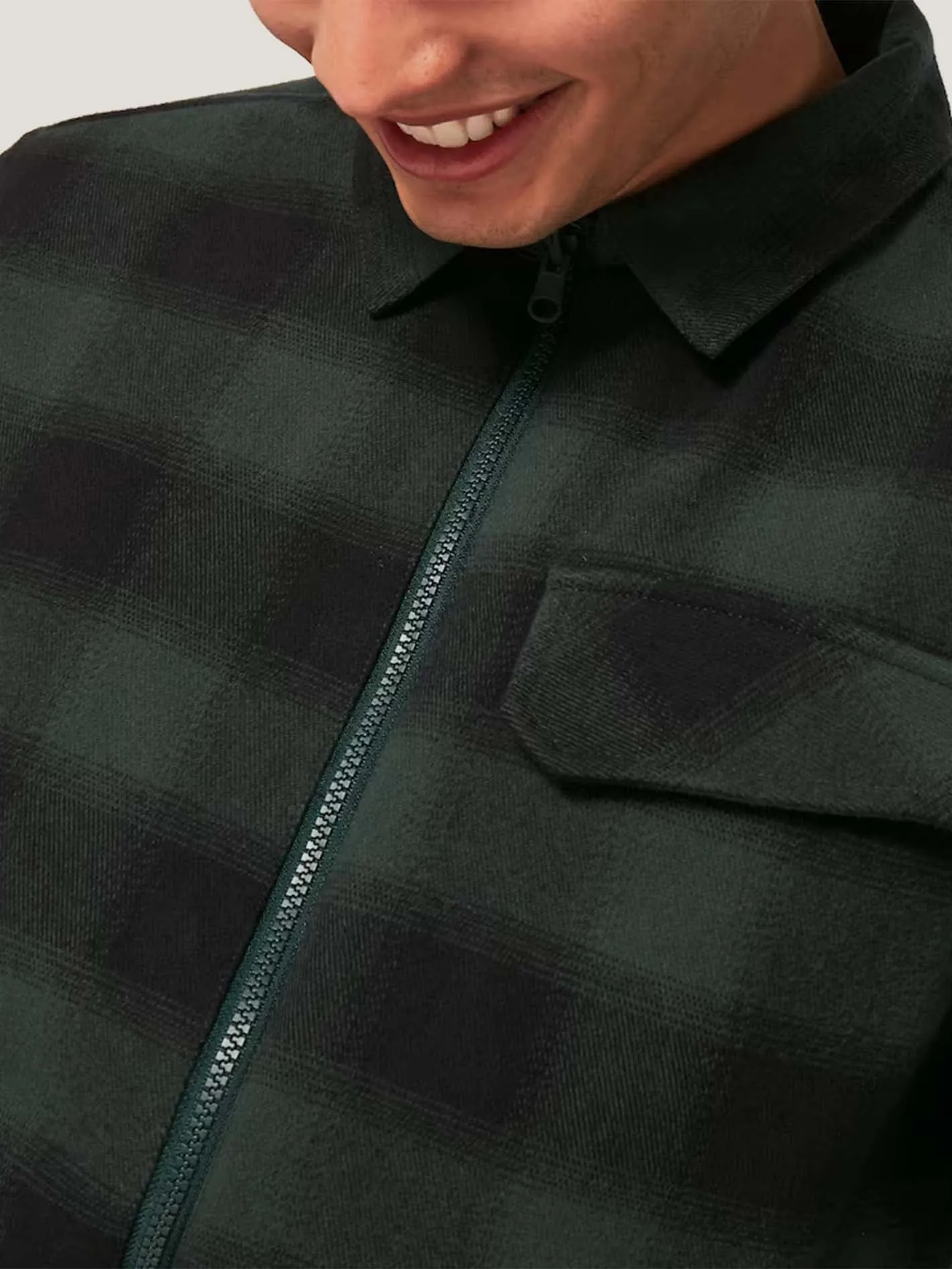 CASACA OAKLEY HOMBRE ALPINE PLAID REVERSIBLE JKT