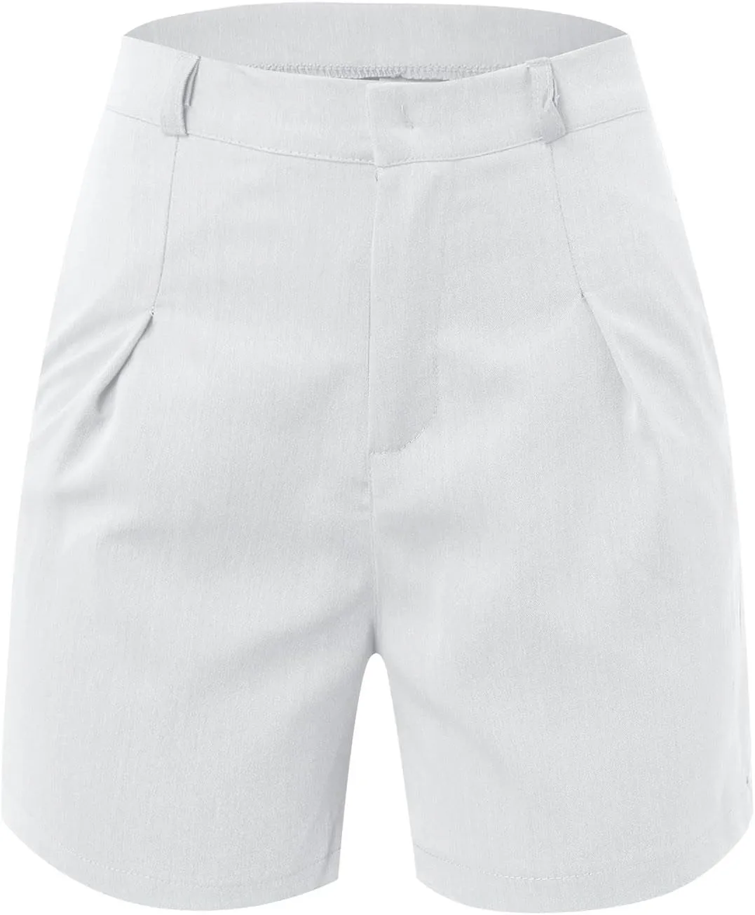 Casual Shorts for Women 2025 Summer Dressy Casual High Waist Dress Shorts Tailored Wide Leg Work Short with Pockets