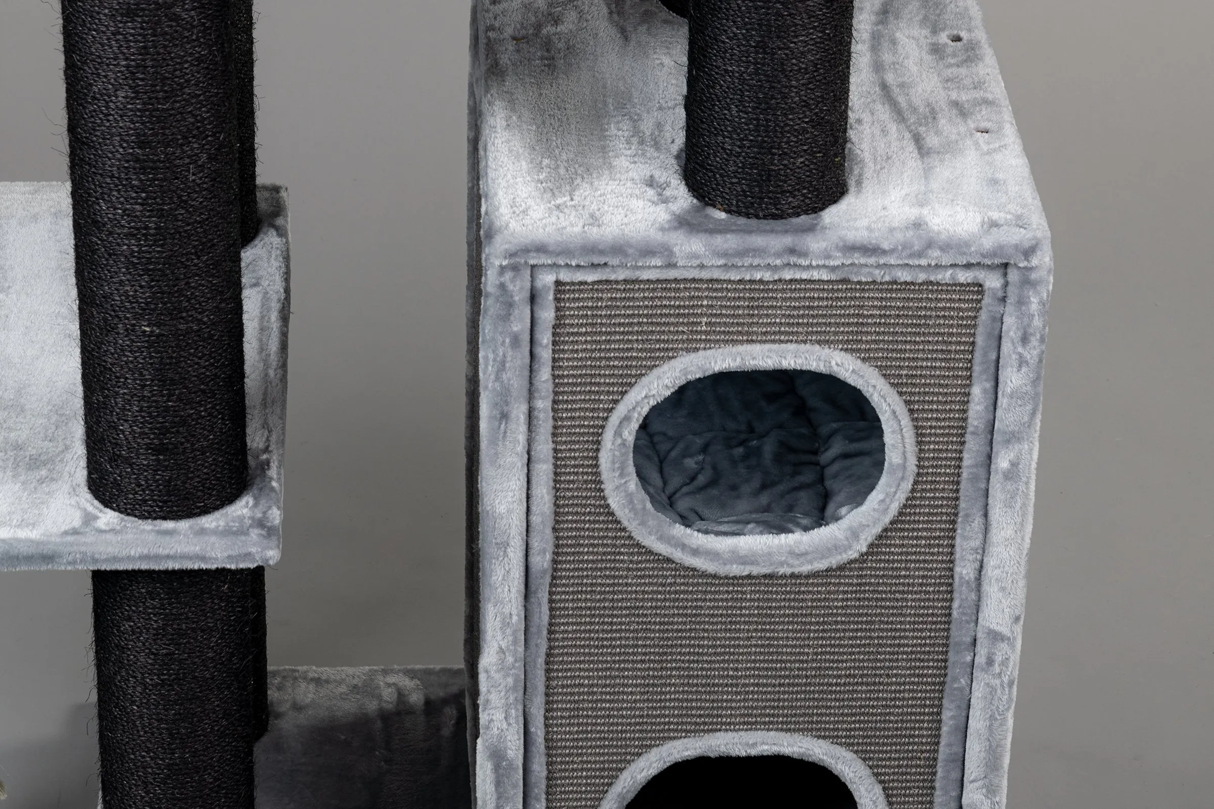 Cat Paradise Blackline Gris Claro