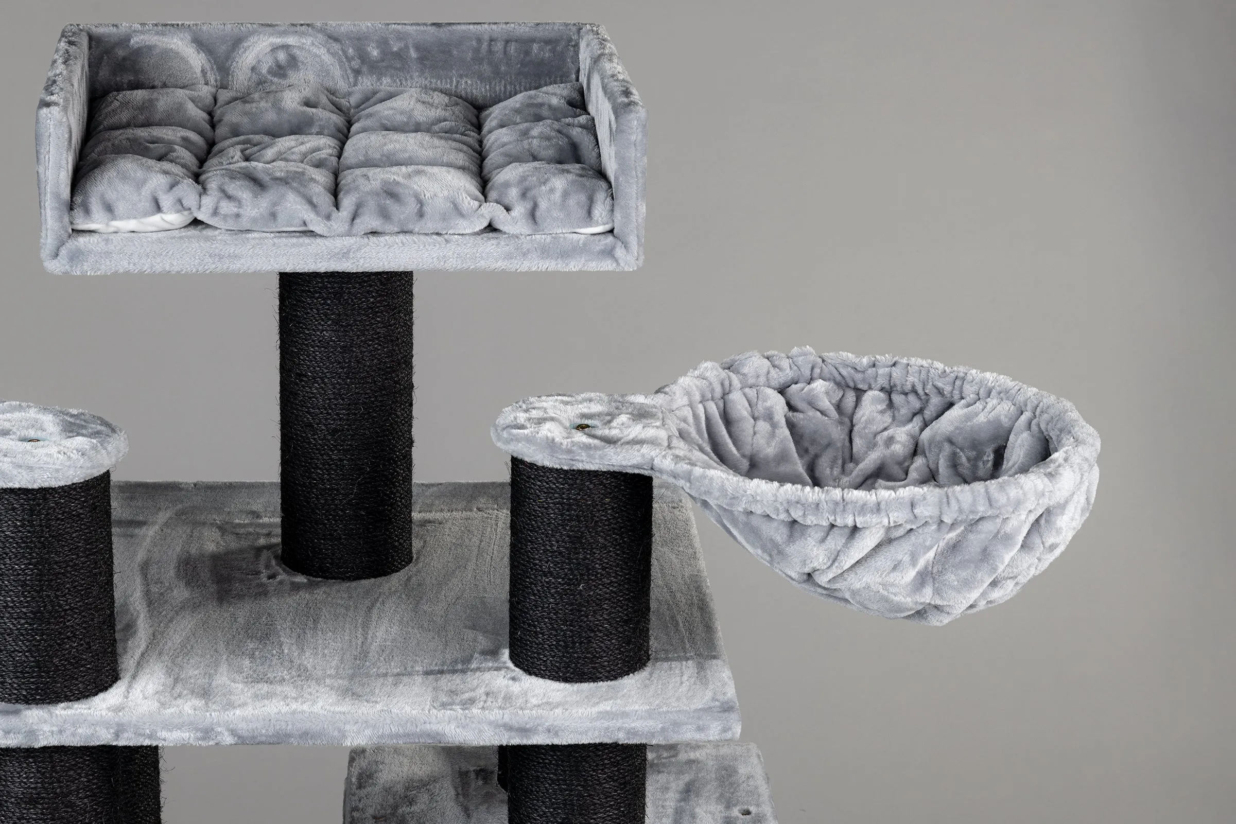 Cat Paradise Blackline Gris Claro