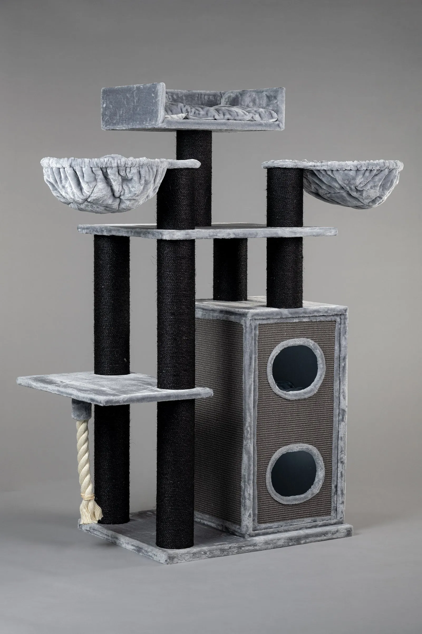 Cat Paradise Blackline Gris Claro