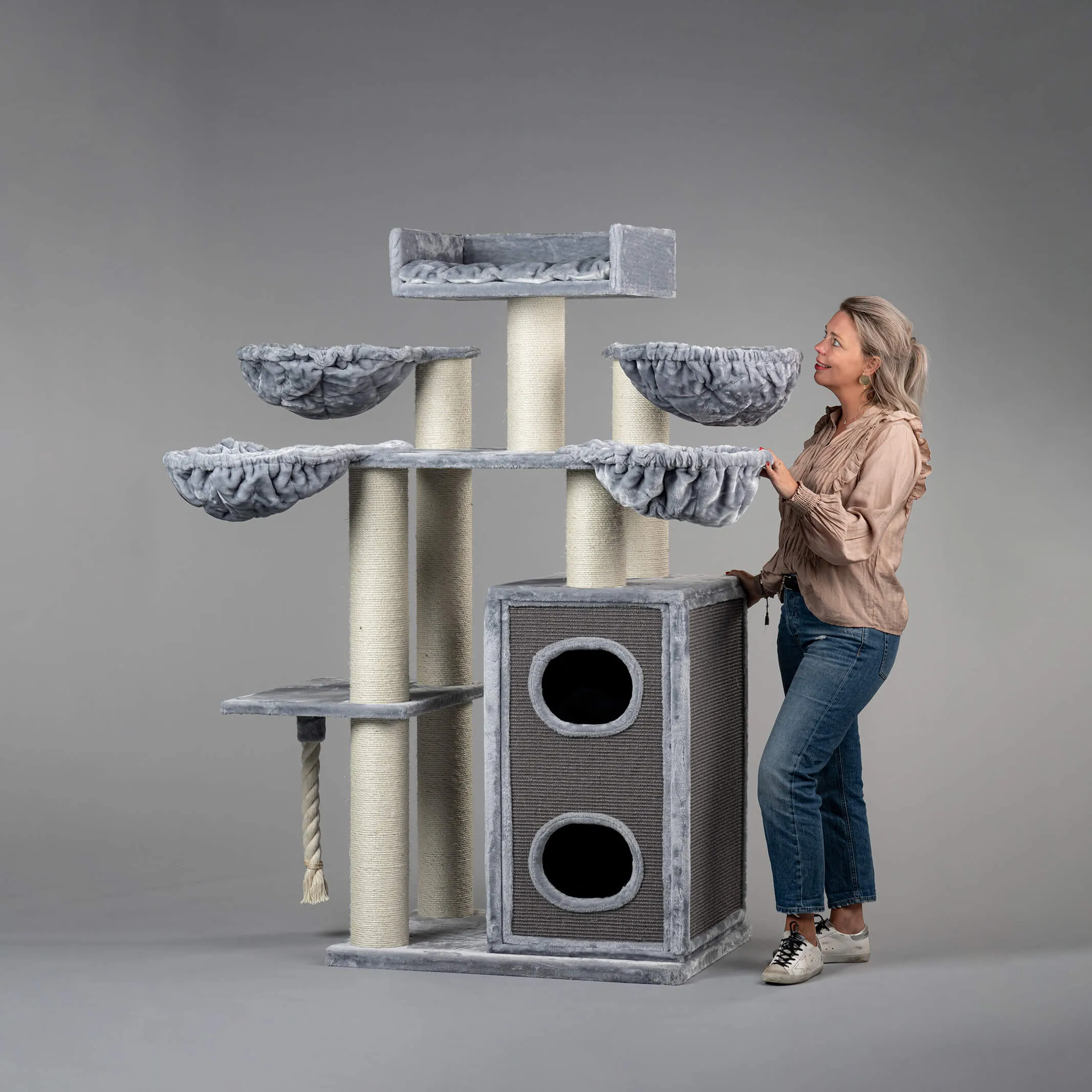 Cat Paradise Plus Gris Claro