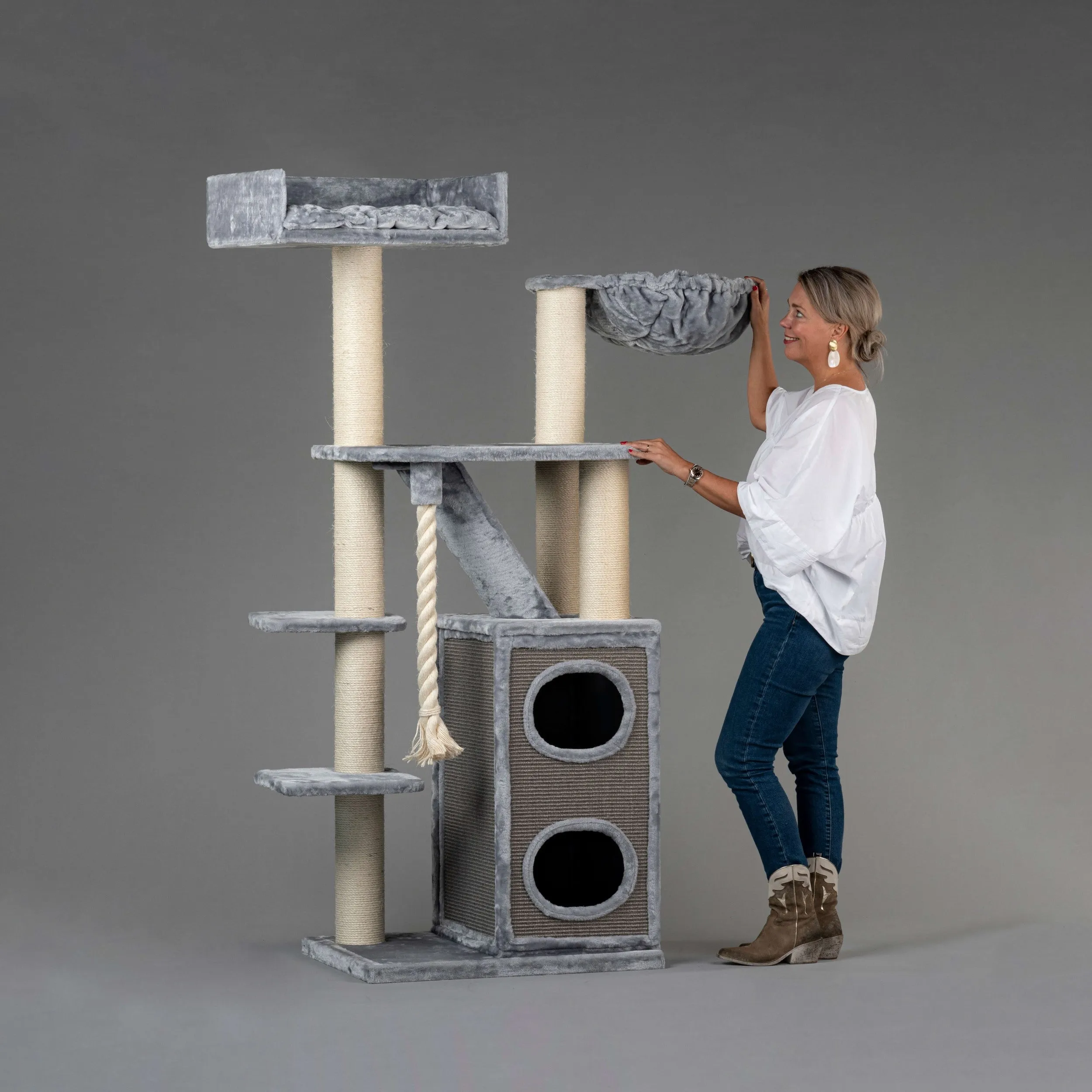 Cat Penthouse Gris Claro