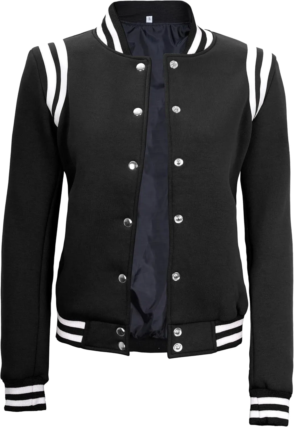 Decrum Letterman Jacket Womens - Varsity Jackets For Women Highschool Baseball Bomber Trendy