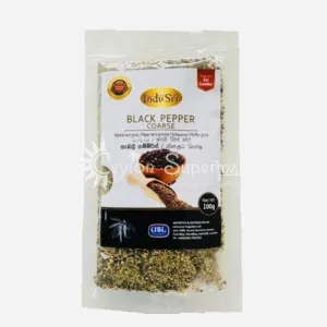 Indu Sri Black Pepper Coarse, 100g