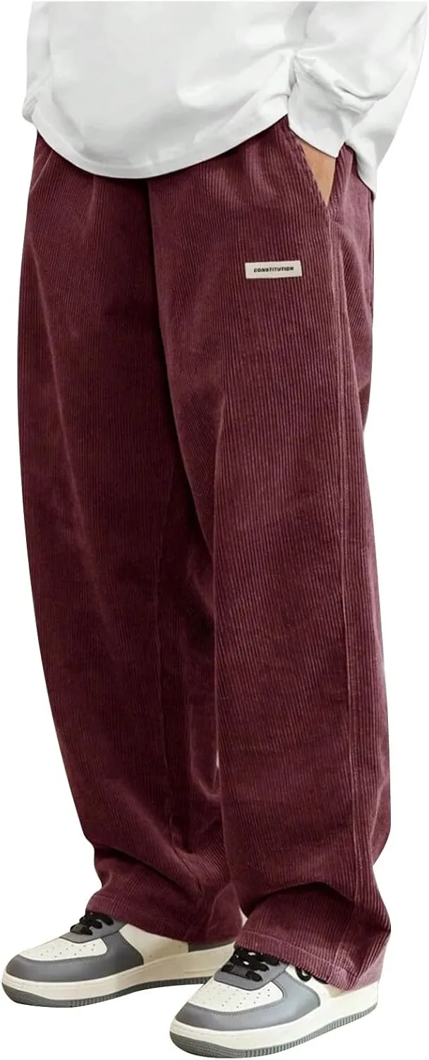 Mens Cargo Pants Hiking Tactical Pockets Gym Casual Waterproof Joggers Trousers