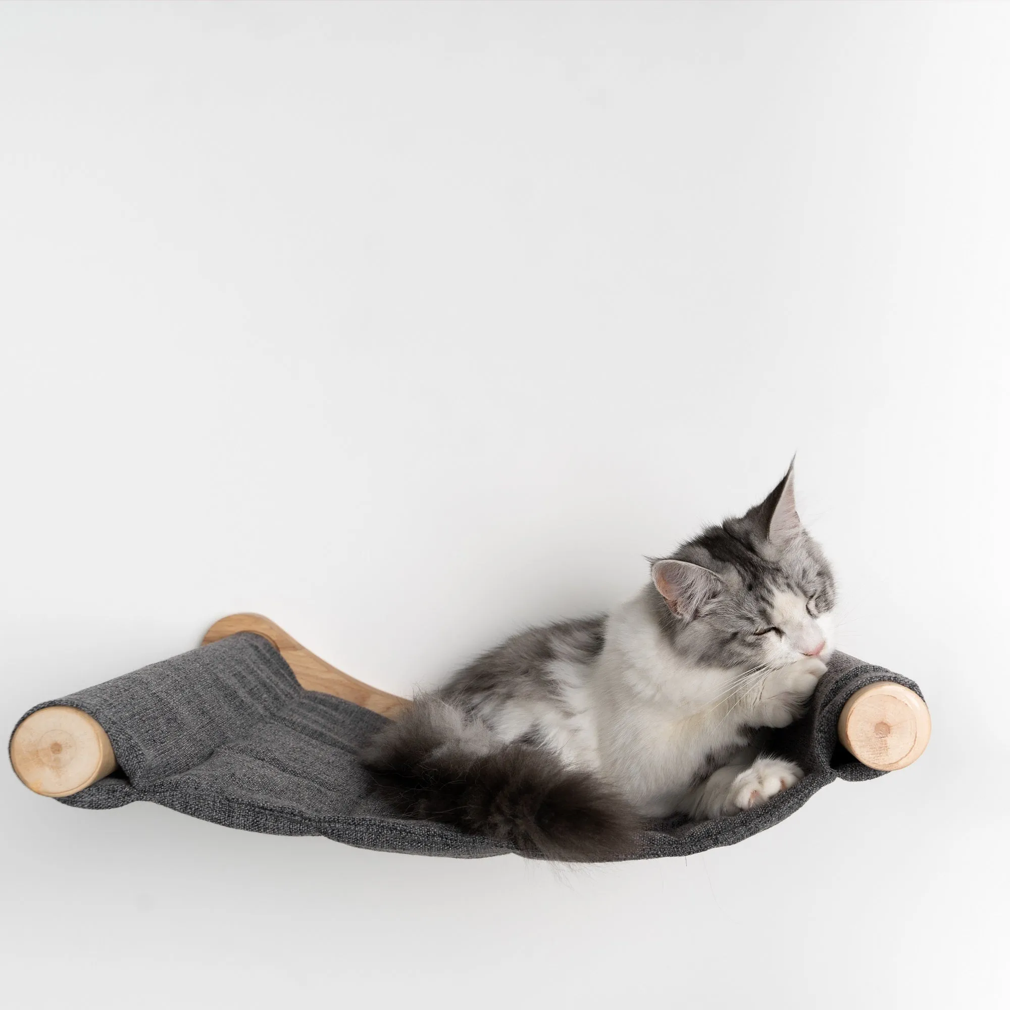 Muro Escalada Para Gatos - Hamaca de Luxe XXL (Gris)