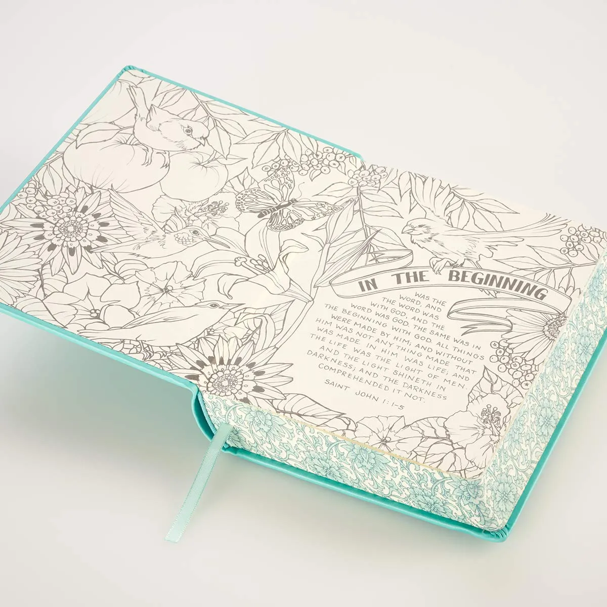 MY CREATIVE BIBLE FOR GIRLS TEAL JOURNALING BIBLE SOFT COVER  KJV