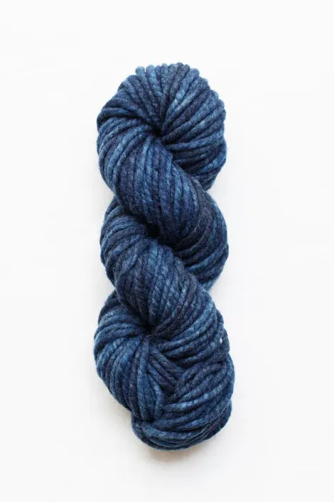Organic Merino Wool Yarn, Indigo