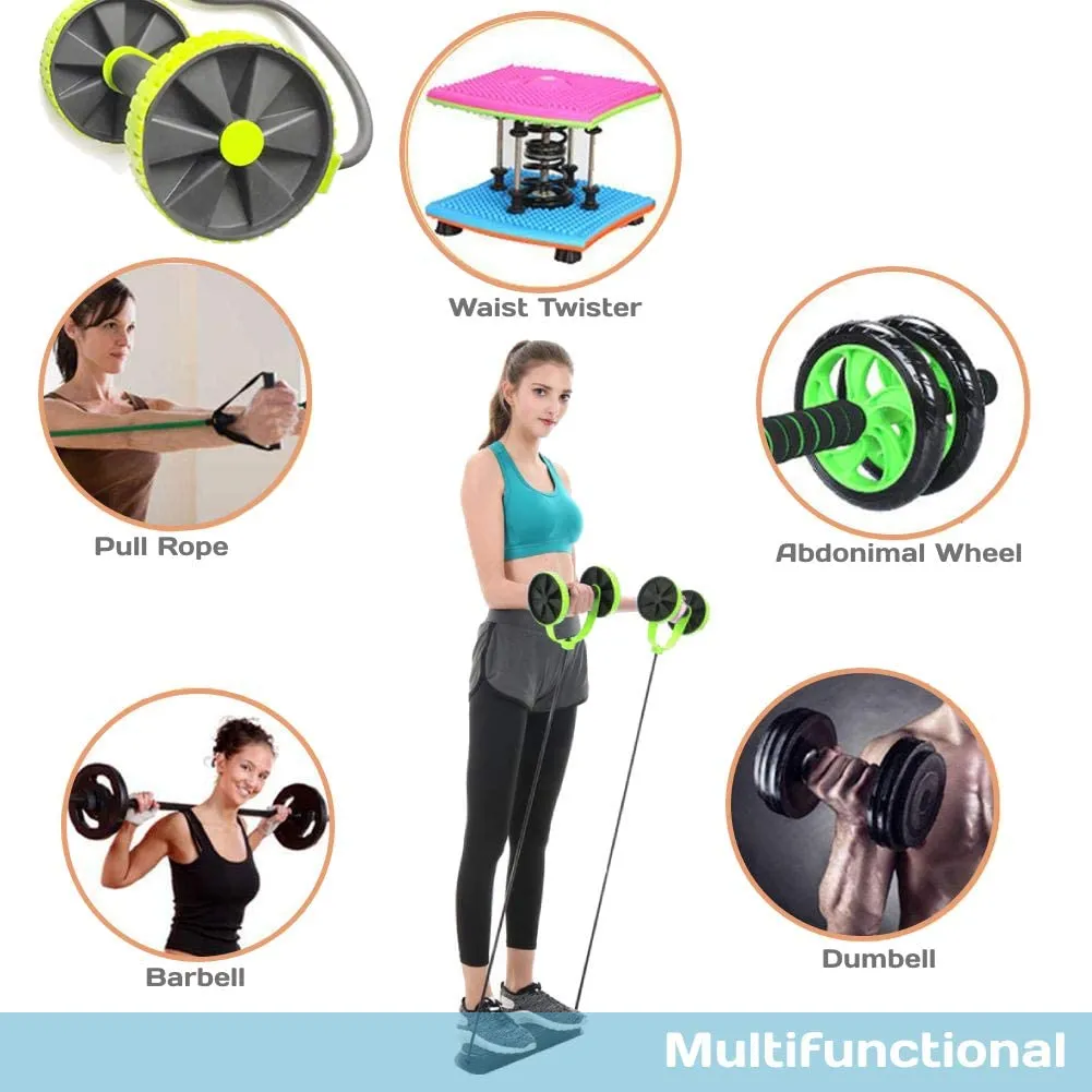 Revoflex Xtreme Pro - Ruedas de ejercicio multiuso | BronFit©