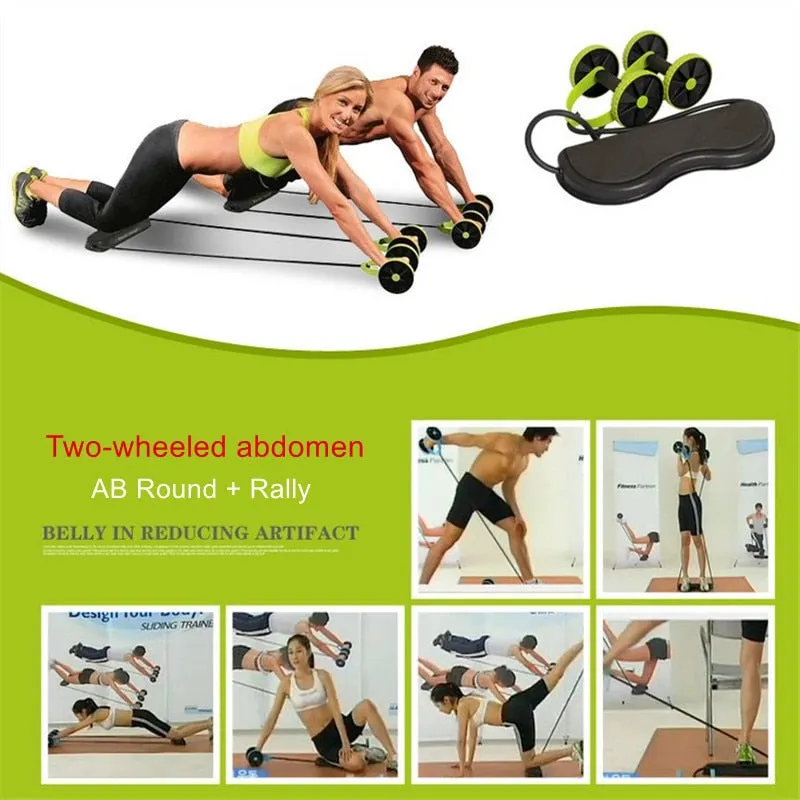 Revoflex Xtreme Pro - Ruedas de ejercicio multiuso | BronFit©