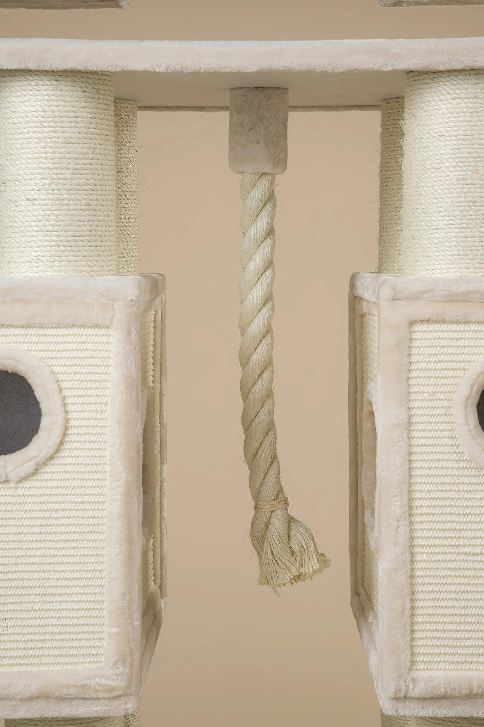Royal Cat Palace Beige