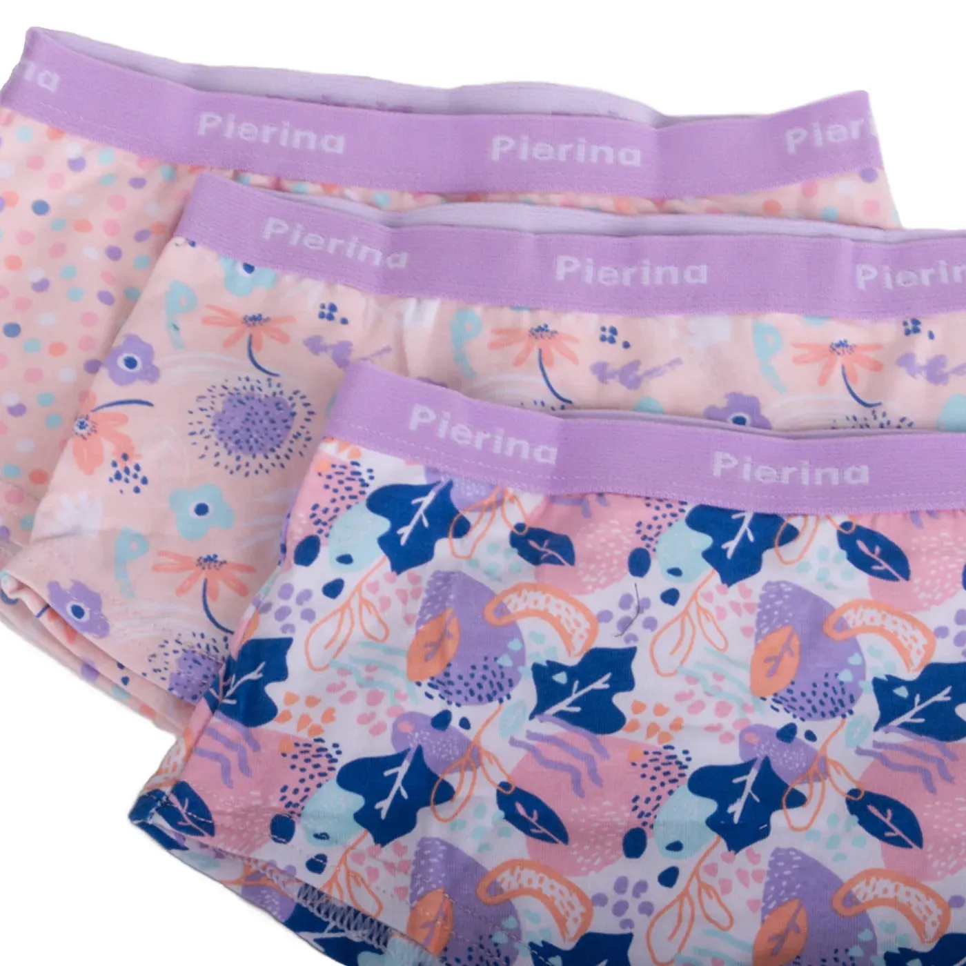 Set 3 Pzas Cuadros Niña Multicolor Fuscia