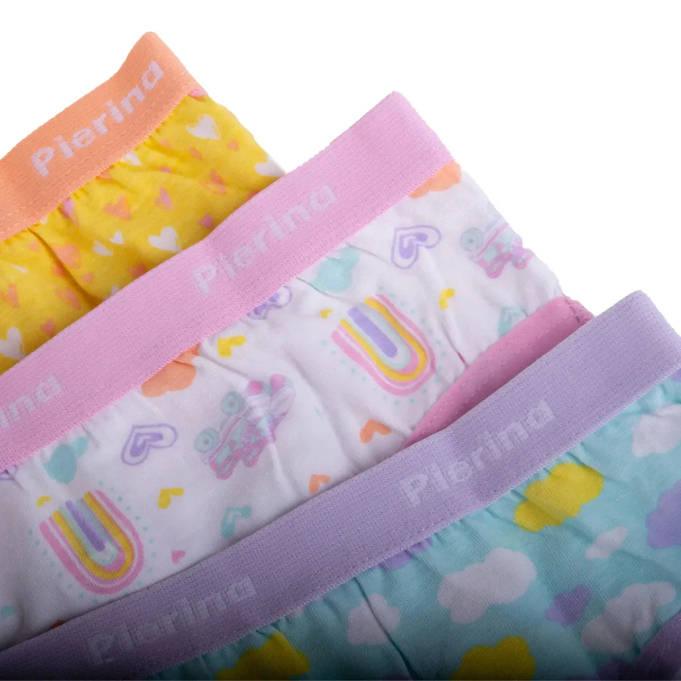 Set 3 Pzas Cuadros Niña Multicolor