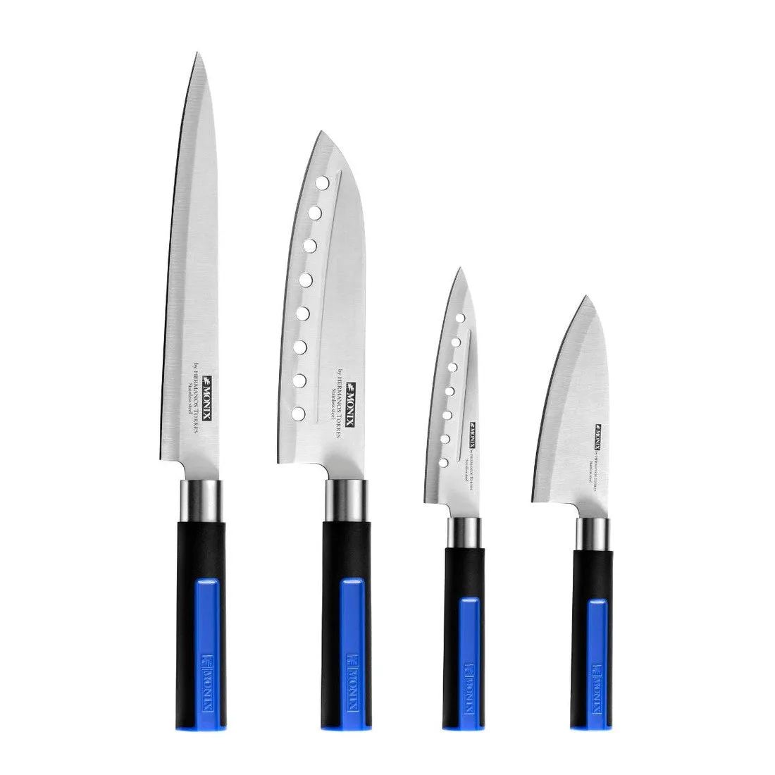 Set de 4 Cuchillos Japoneses Solid  Monix