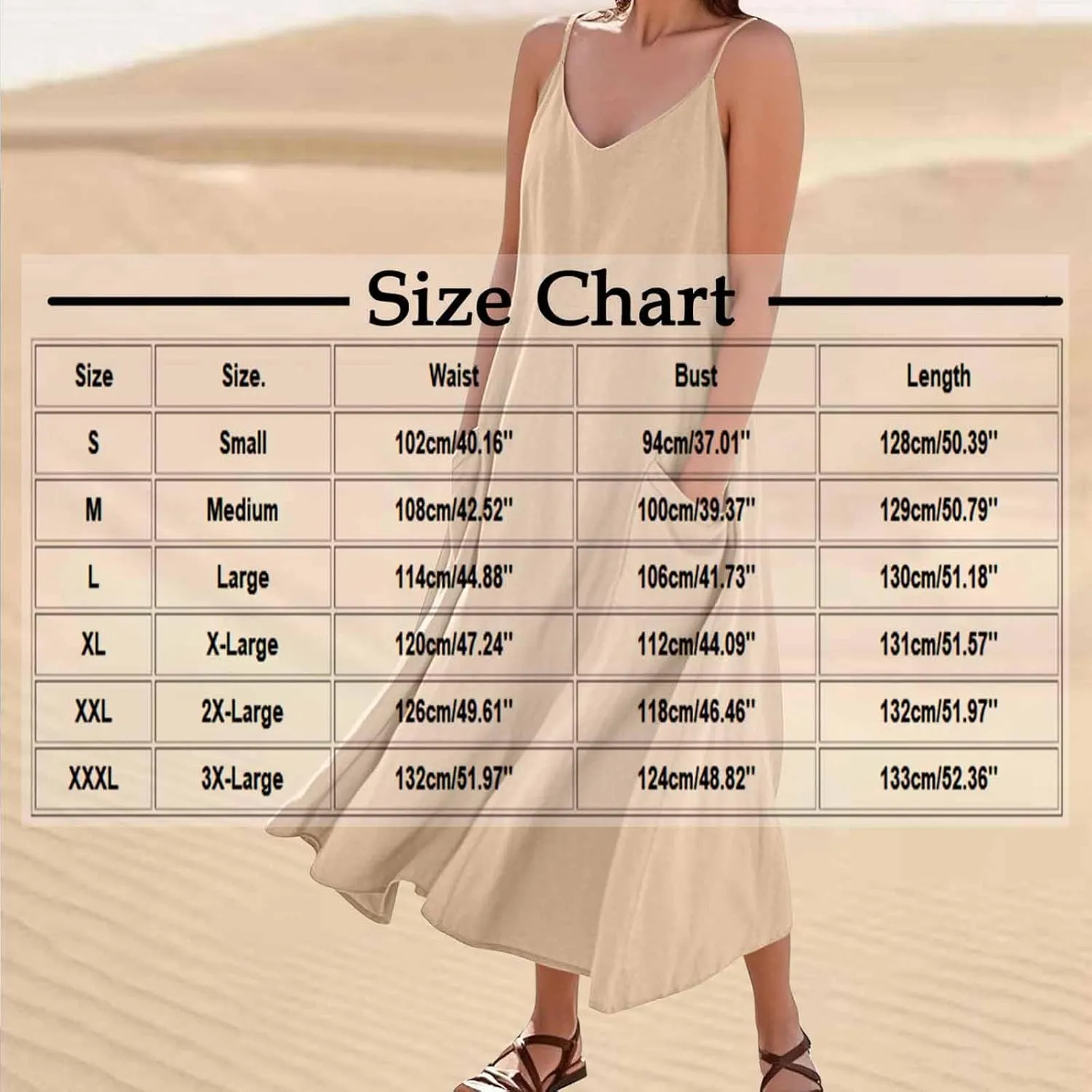Summer Dresses for Women 2025 Trendy Adjustable Spaghetti Strap Slip Dress Flowy Maxi Linen Sundress with Pockets