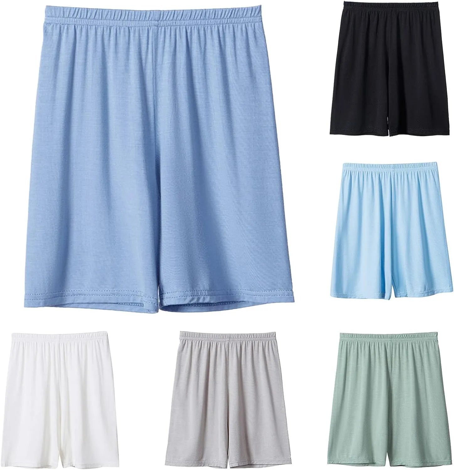 Toddler Boys Girls Baggy Pants Unisex Loose Wide Leg Elastic Waist Breathable Trousers Summer Soft Solid Color Pants