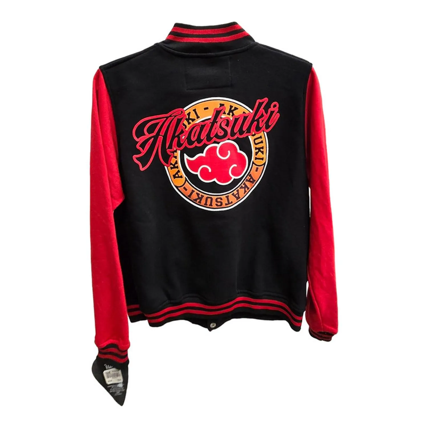 Toxic Varsity Negra Con Rojo Akatsuki Naruto Talla M
