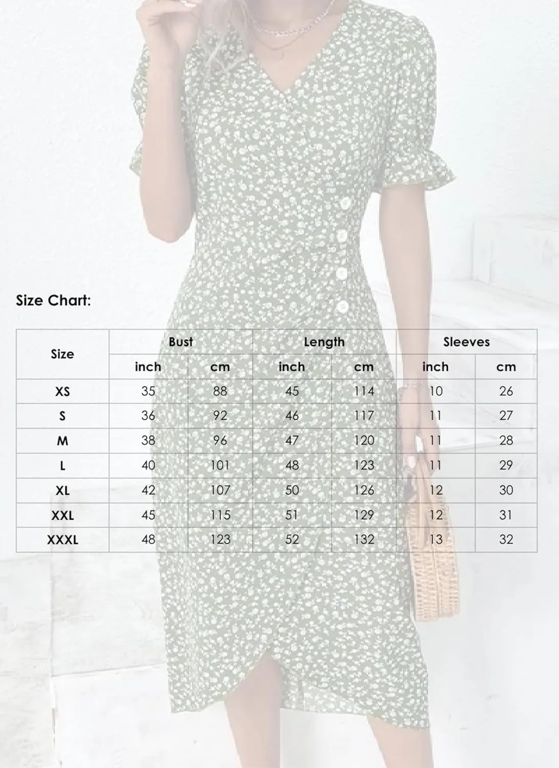 Women's Elegant Floral Print Button Front V-Neck Midi Dress Comfy Short Sleeve Outfits Casual Summer A-Line Dresses