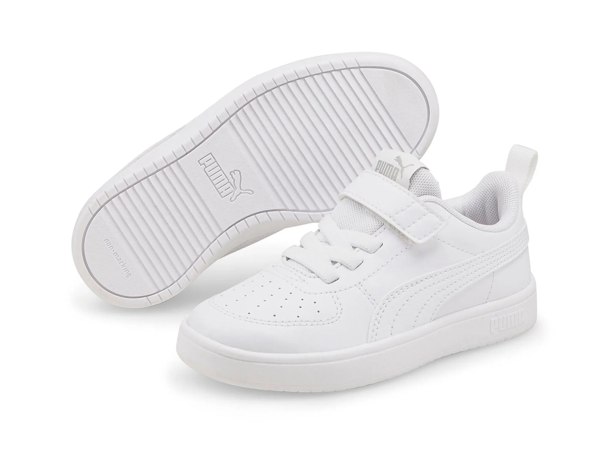 Zapatilla Puma Rickie Ac Junior Blanco