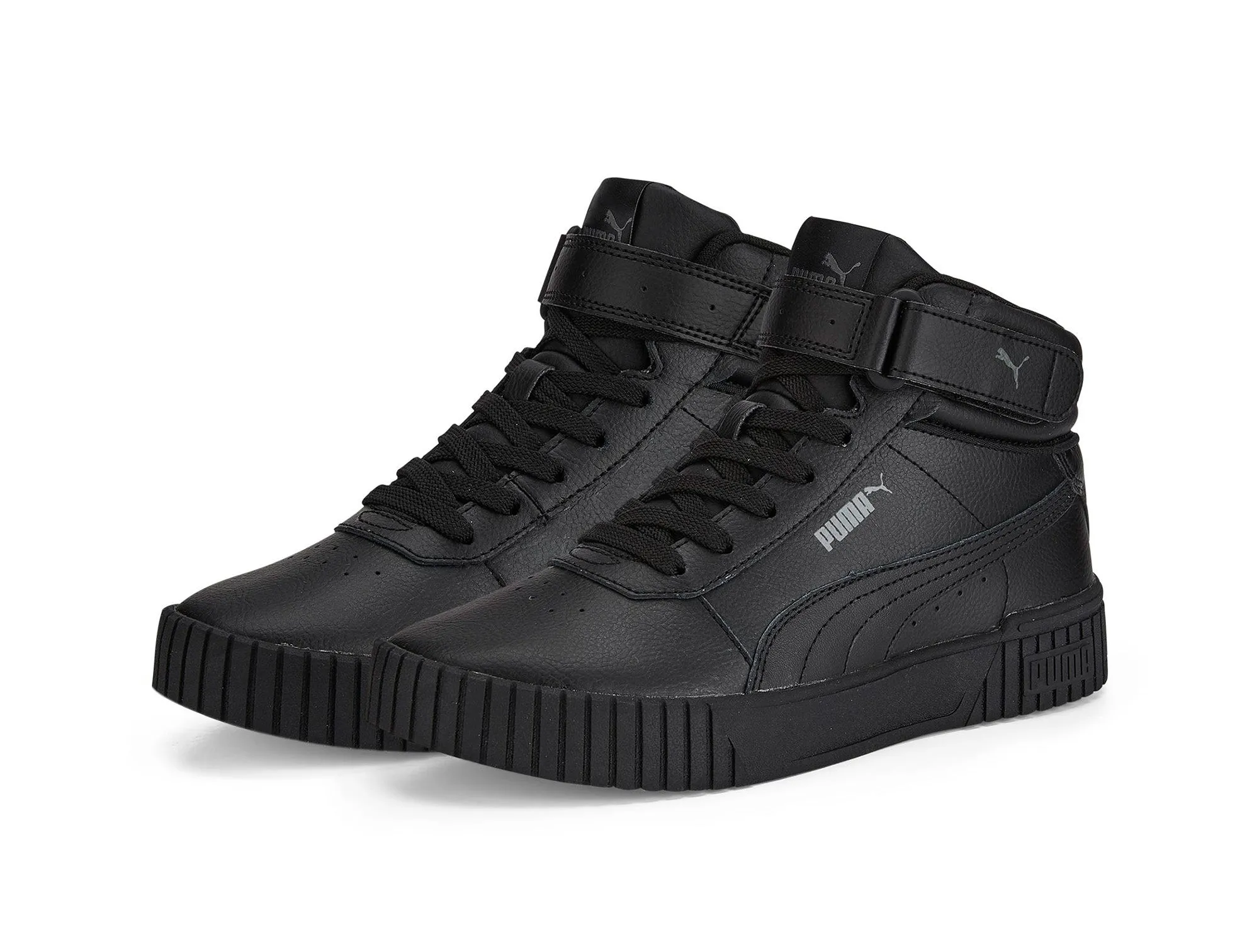 Zapatillas Puma Carina 2.0 Mid Cuero Mujer Mono Negro