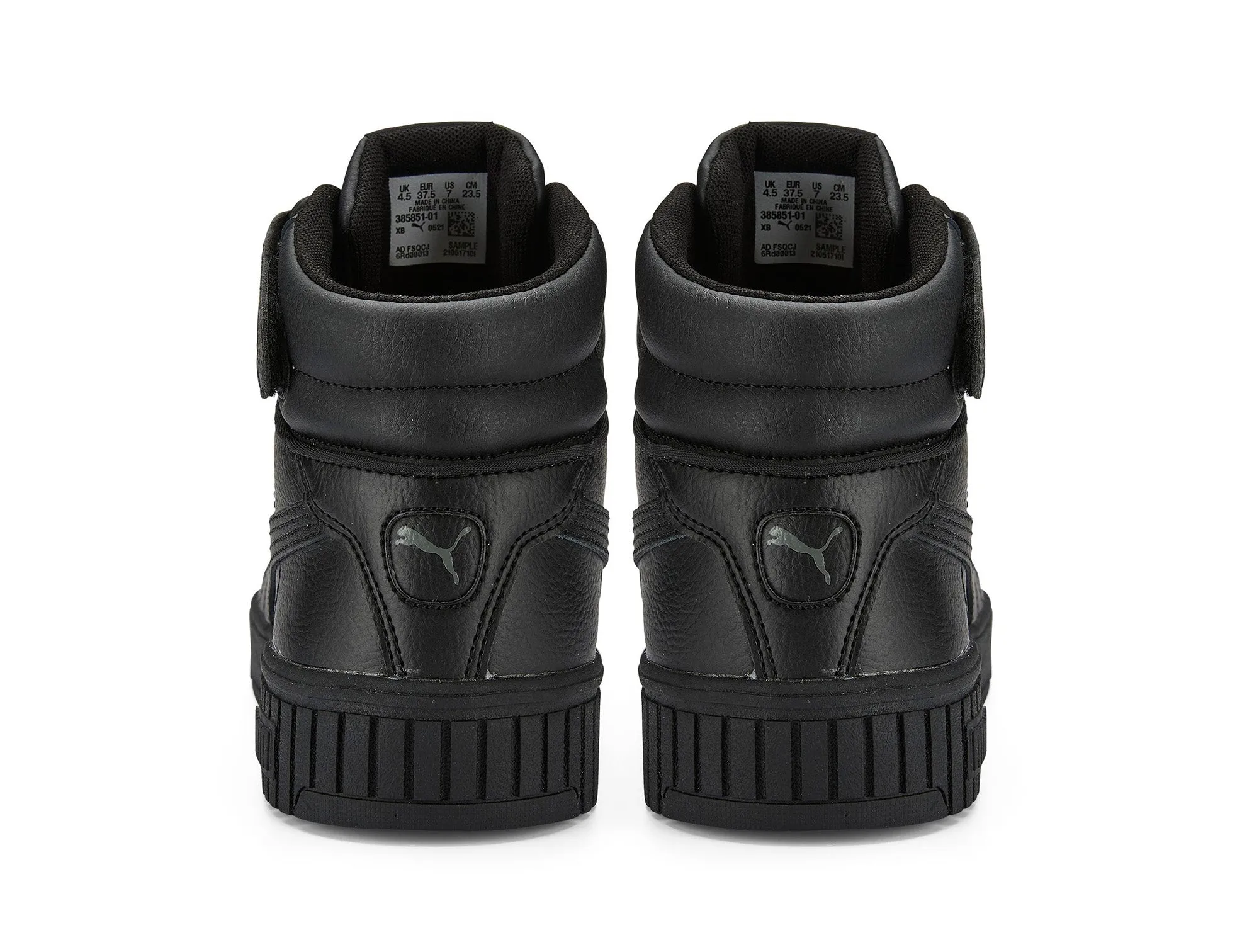 Zapatillas Puma Carina 2.0 Mid Cuero Mujer Mono Negro